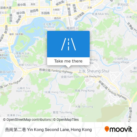 燕崗第二巷 Yin Kong Second Lane map