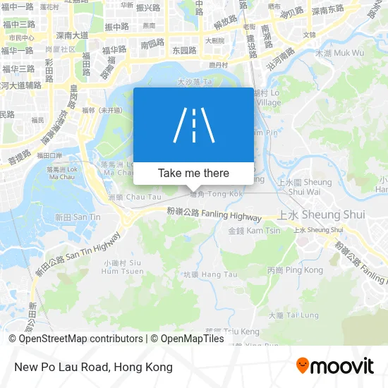 New Po Lau Road map