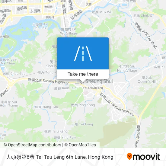 大頭嶺第6巷 Tai Tau Leng 6th Lane map