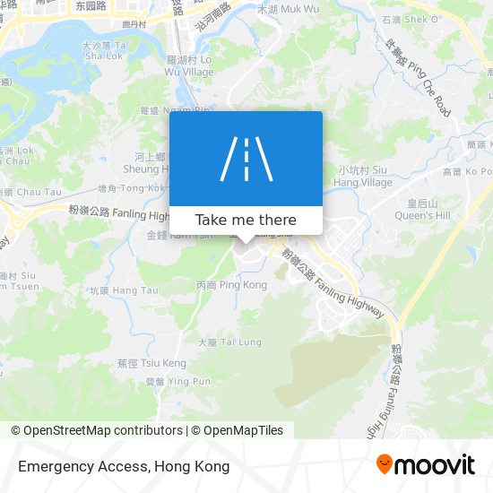 Emergency Access map