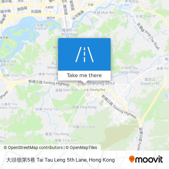 大頭嶺第5巷 Tai Tau Leng 5th Lane map
