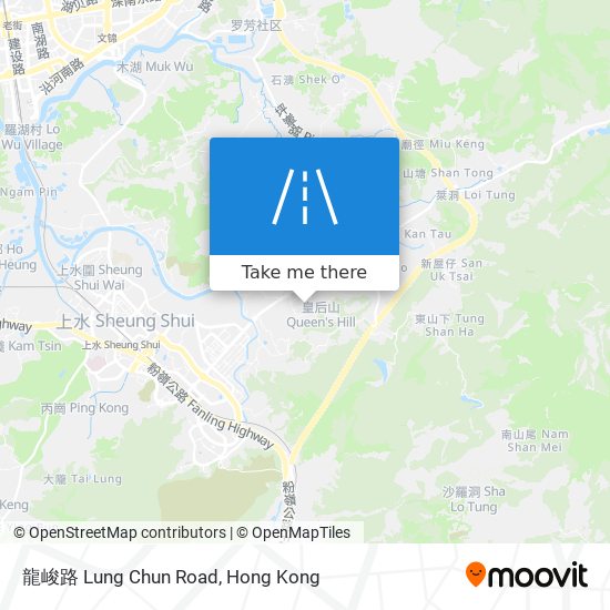 龍峻路 Lung Chun Road map