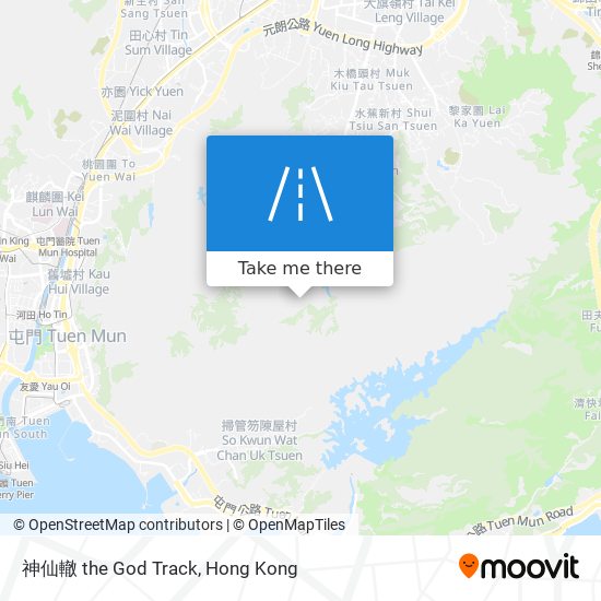神仙轍 the God Track map