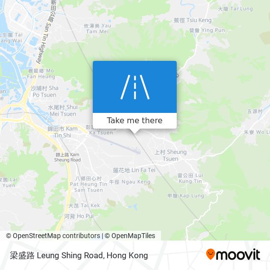 梁盛路 Leung Shing Road map