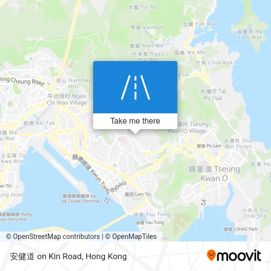 安健道 on Kin Road map