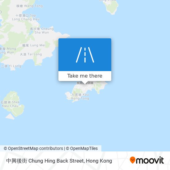 中興後街 Chung Hing Back Street map