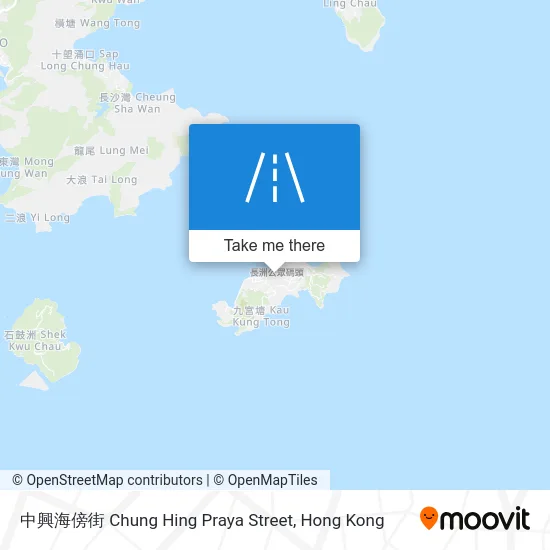 中興海傍街 Chung Hing Praya Street map