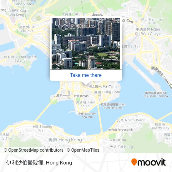 伊利沙伯醫院徑 map