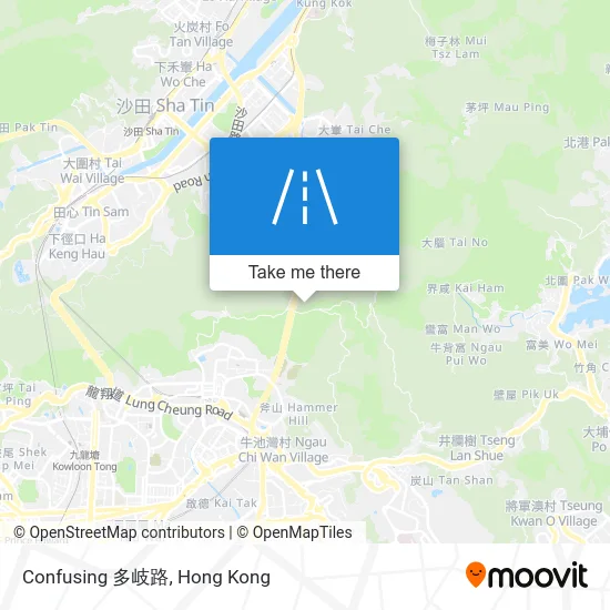 Confusing 多岐路地圖