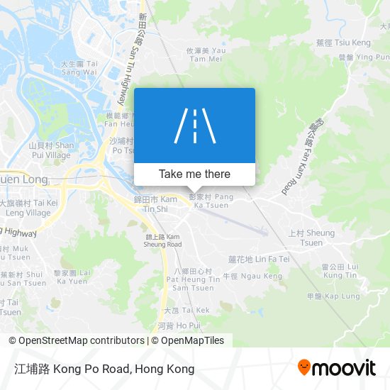 江埔路 Kong Po Road map