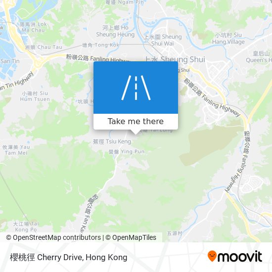 櫻桃徑 Cherry Drive map