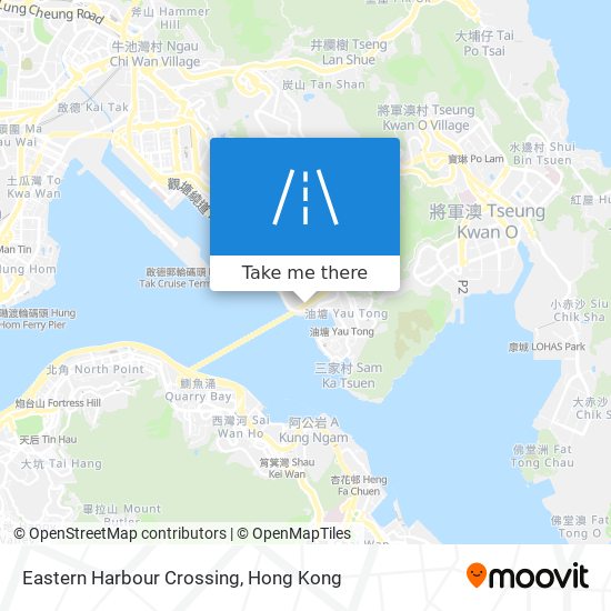 Eastern Harbour Crossing地圖