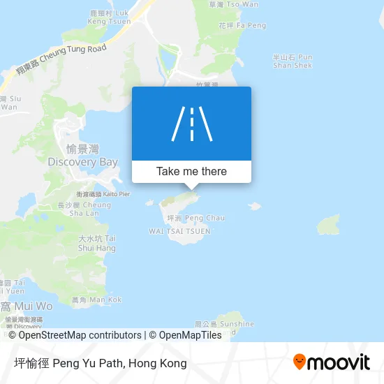 坪愉徑 Peng Yu Path map