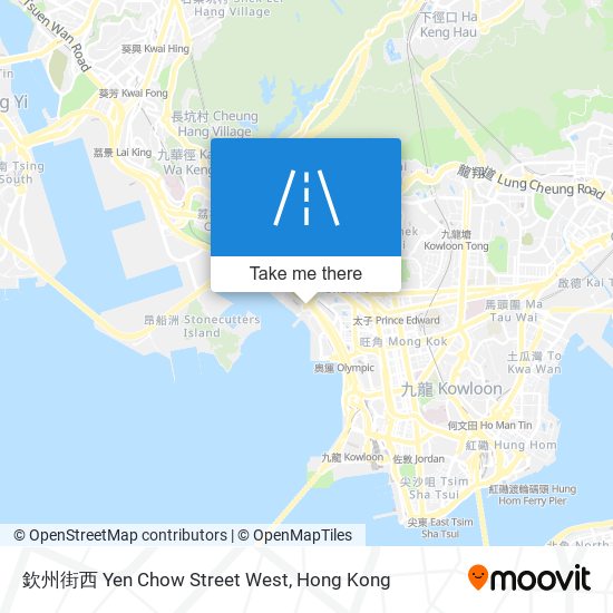 欽州街西 Yen Chow Street West map