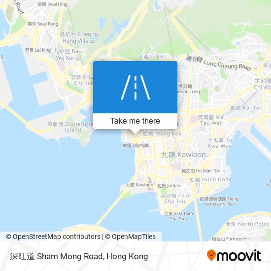 深旺道 Sham Mong Road map