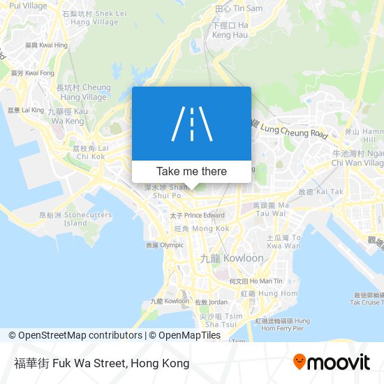 福華街 Fuk Wa Street map