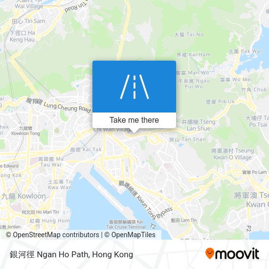 銀河徑 Ngan Ho Path地圖