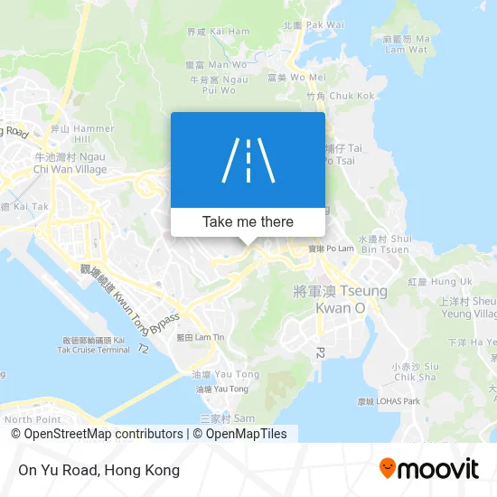 安愉道 on Yu Road map