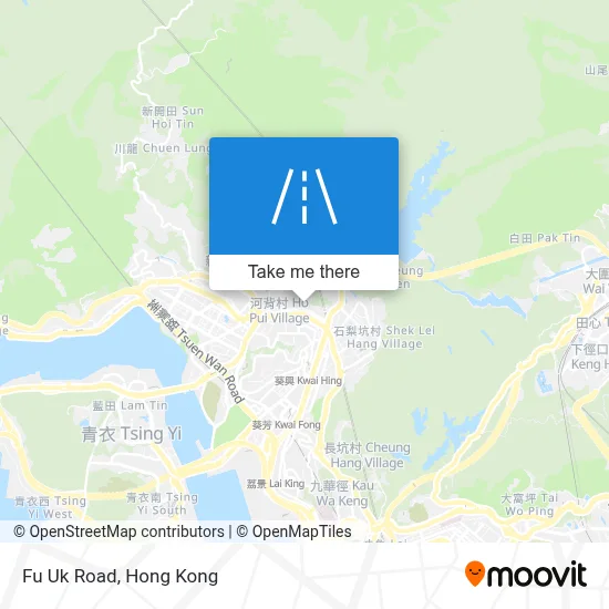 傅屋路 Fu Uk Road地圖