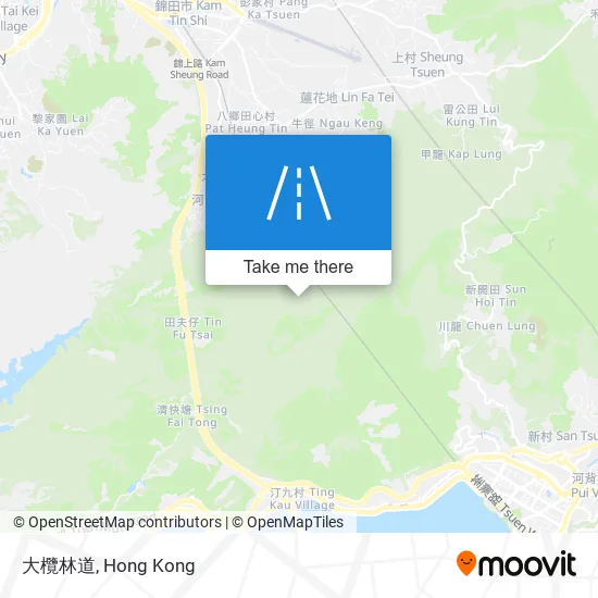 大欖林道地圖