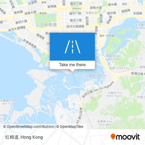 红棉道 map