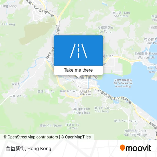 普益新街 map