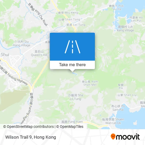 Wilson Trail 9 map