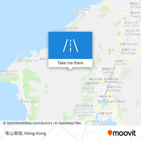 青山軍路 map