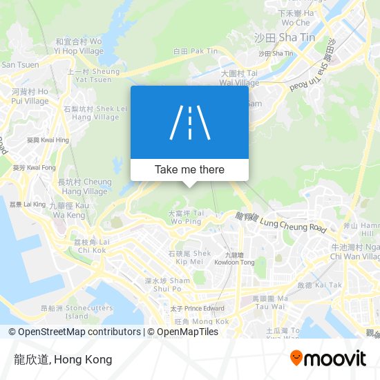 龍欣道地圖