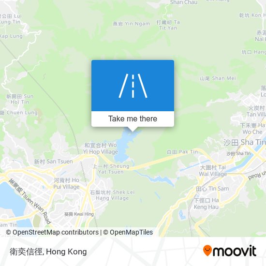 衛奕信徑 map