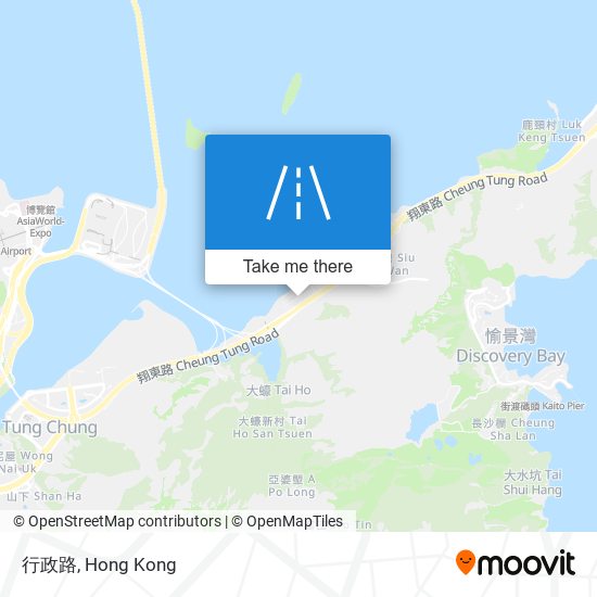 行政路 map