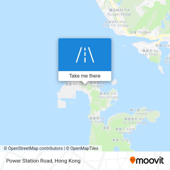 Power Station Road地圖