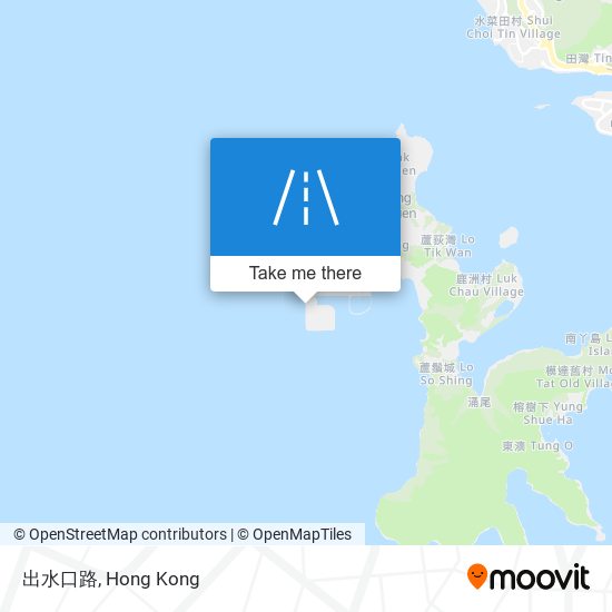 出水口路地圖