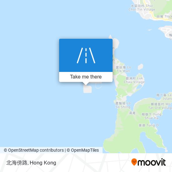 北海傍路 map