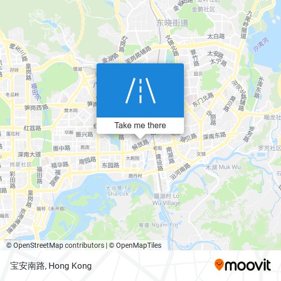 宝安南路 map