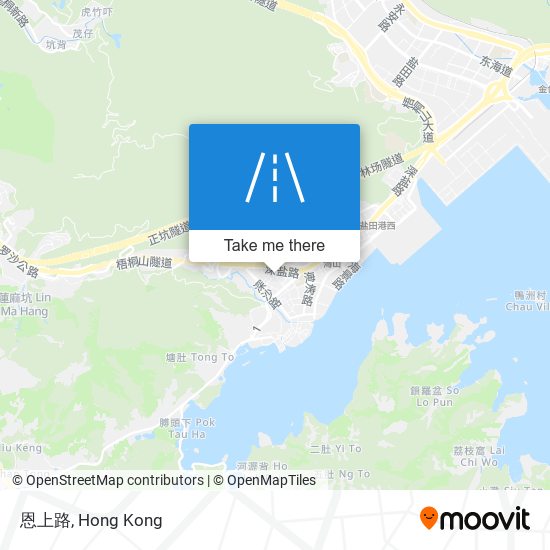 恩上路 map
