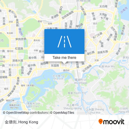 金塘街地圖