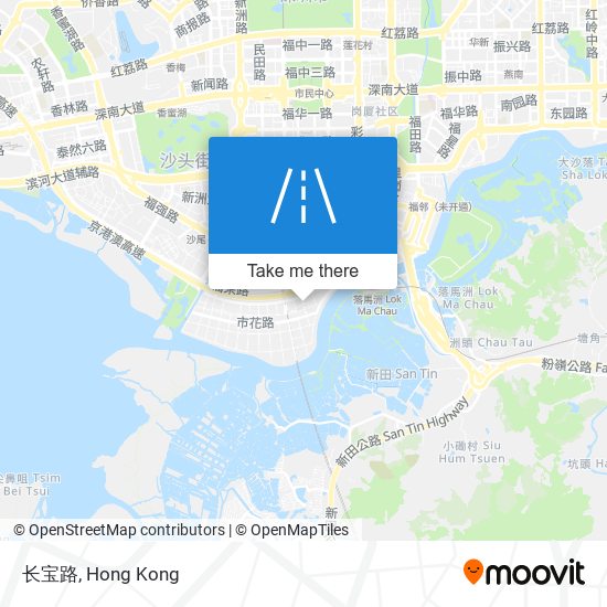 长宝路地圖