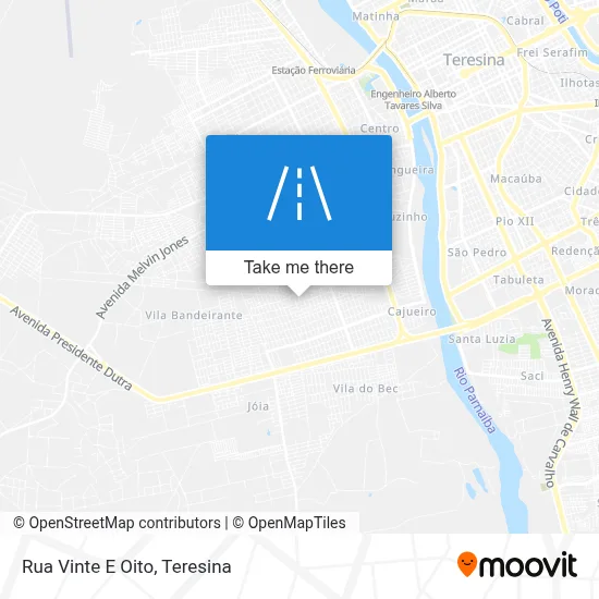 Rua Vinte E Oito map