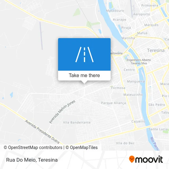 Rua Do Meio map