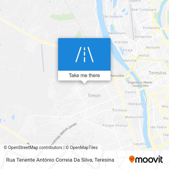 Rua Tenente Antônio Correia Da Silva map