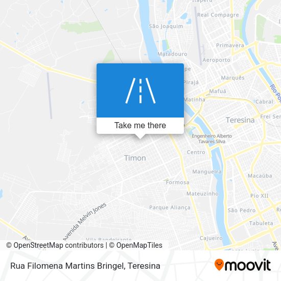 Rua Filomena Martins Bringel map