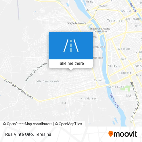 Rua Vinte Oito map