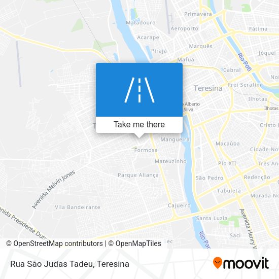 Rua São Judas Tadeu map