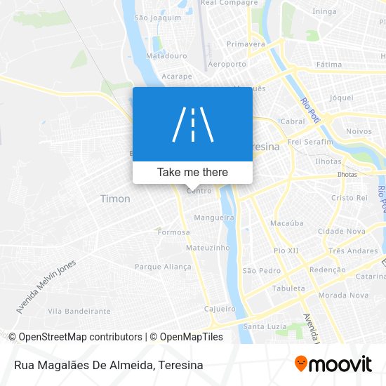 Rua Magalães De Almeida map