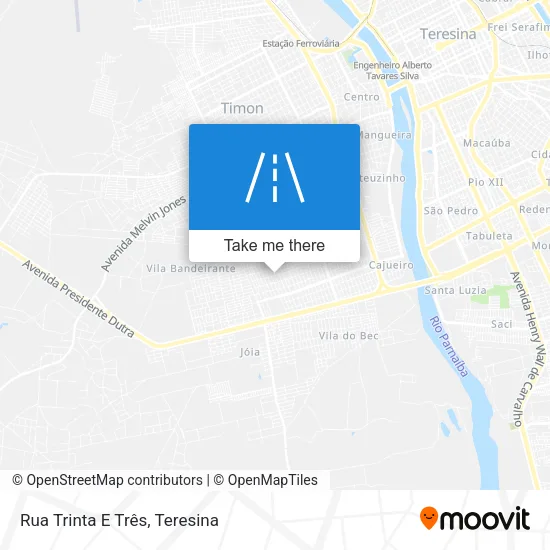 Rua Trinta E Três map