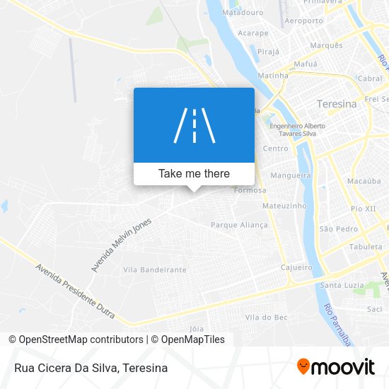 Rua Cicera Da Silva map