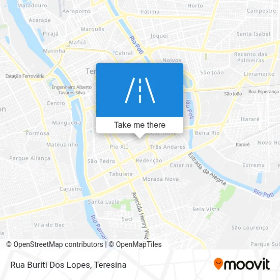 Rua Buriti Dos Lopes map