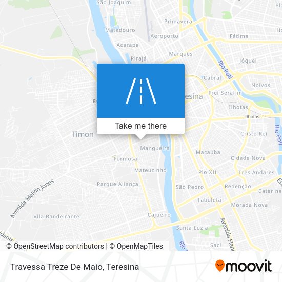 Travessa Treze De Maio map