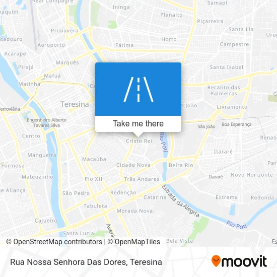 Rua Nossa Senhora Das Dores map